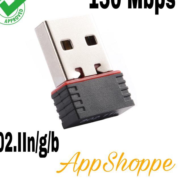 Usb Wifi 150mbps Mini 802.iin Dongle Adapter Với Cd Driver