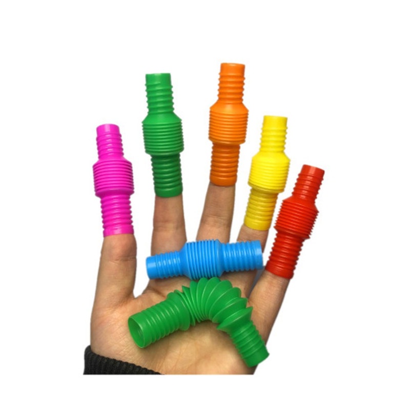 Set 7 Ống Đồ Chơi Mini 1.9cm Màu Sắc Ngẫu Nhiên Cho Trẻ Em