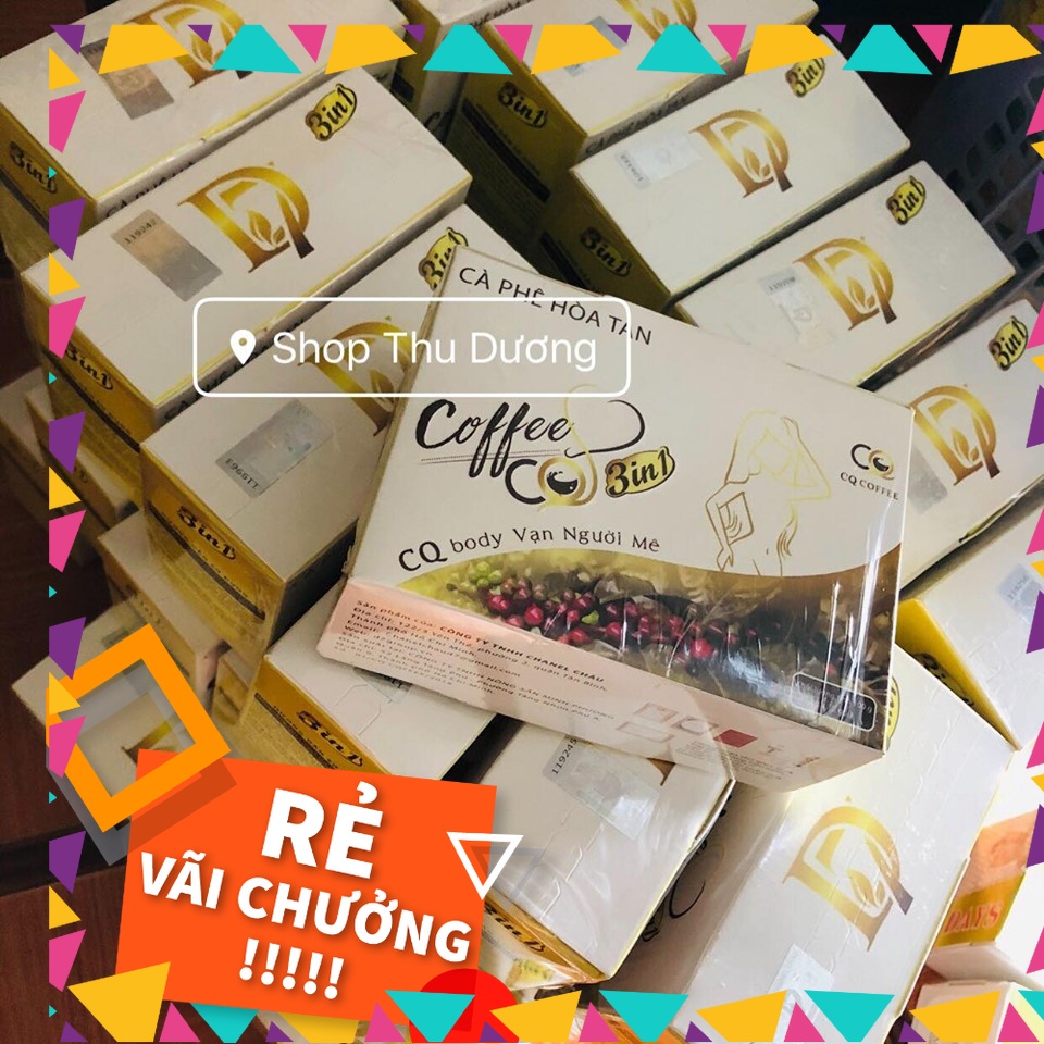 Sỉ 3 hộp giảm cân cà phe CQ Thái Lan