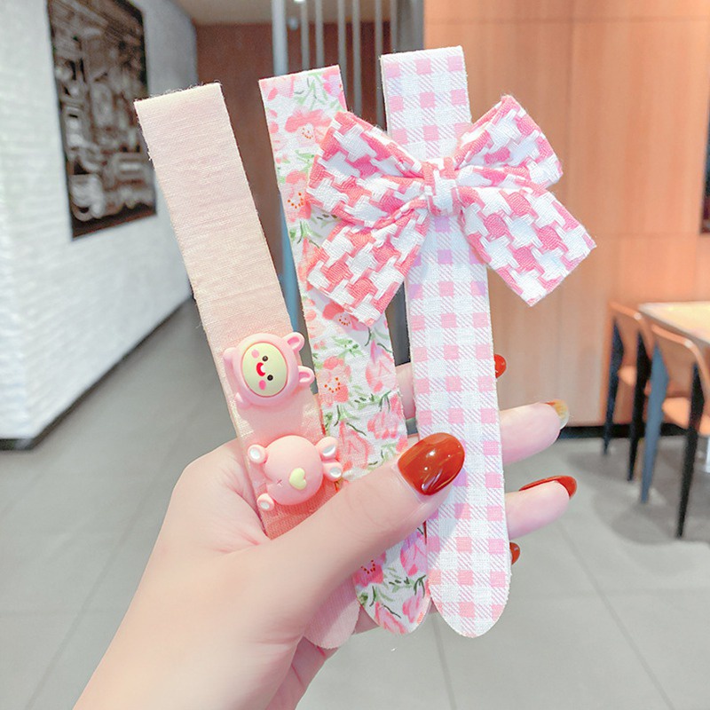 Kẹp tóc hình gấu hoạt hình dễ thương cho bé gái