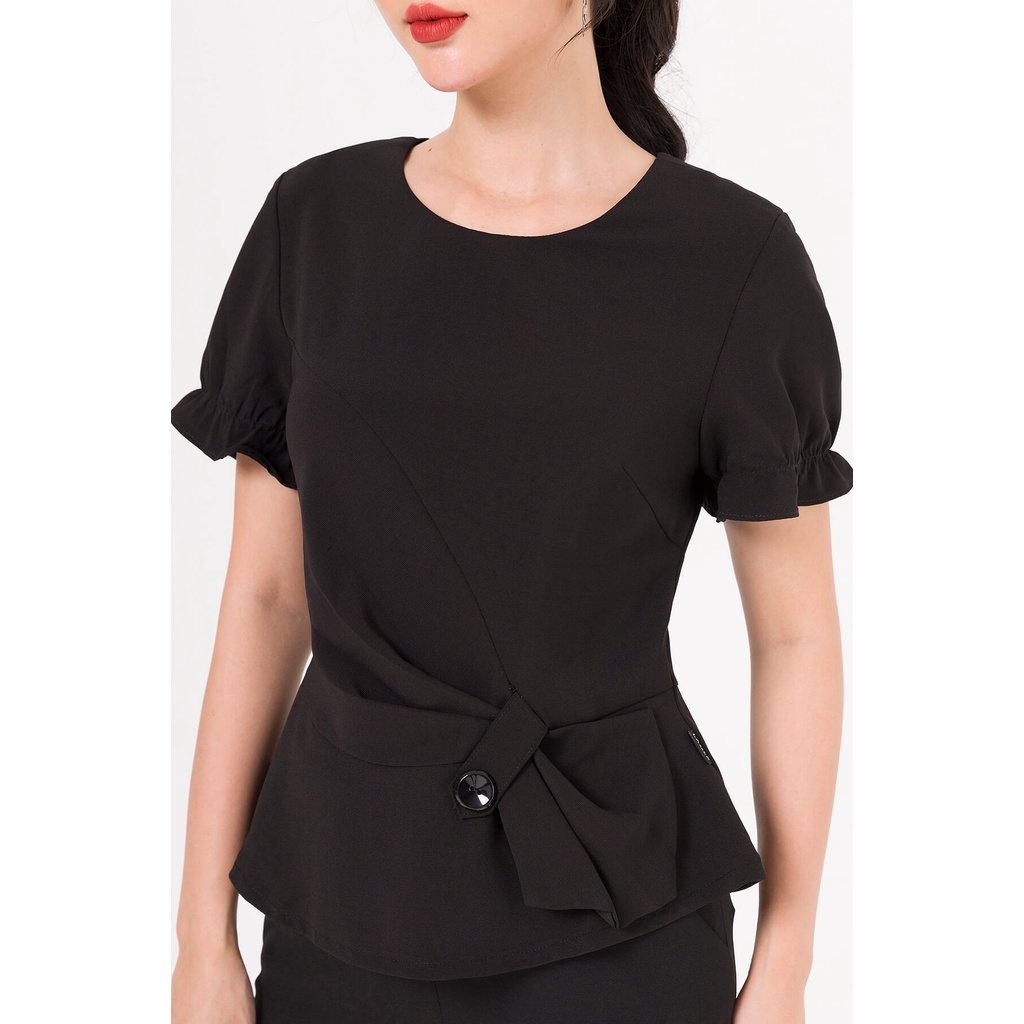 Áo kiểu nữ peplum LAMER L61B20Q019