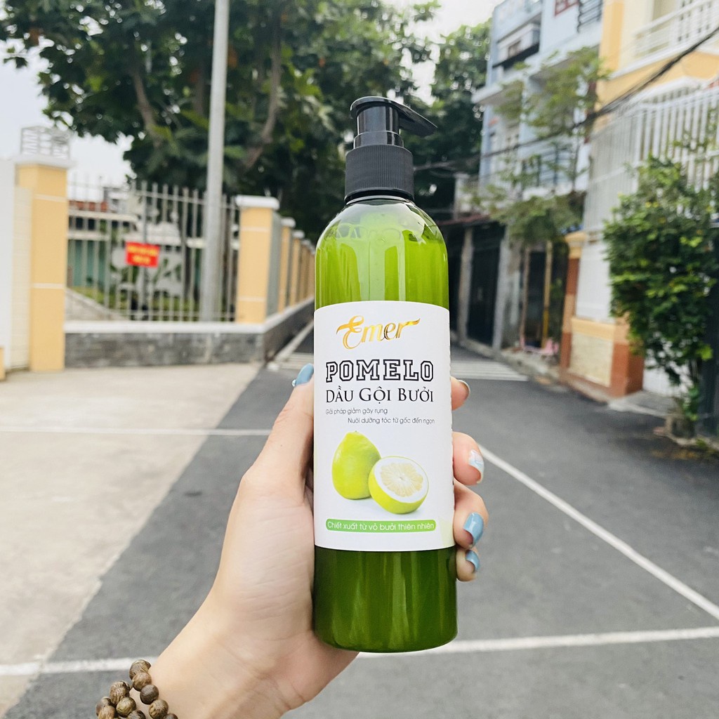 [Mã BMBAU50 giảm 7% đơn 99K] Dầu gội bưởi kích mọc tóc tinh dầu pomelo Emer Garin 300ml dưỡng tóc giảm rụng