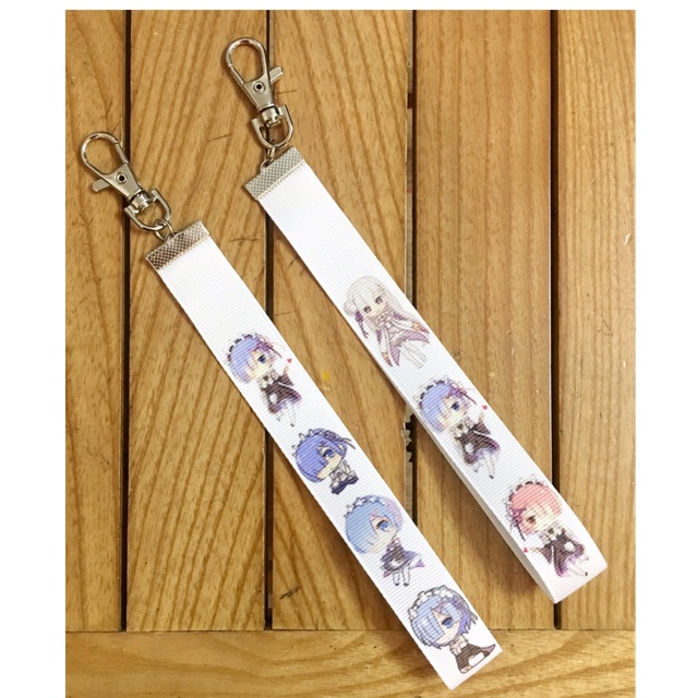 Móc nametag strap anime ram Rem