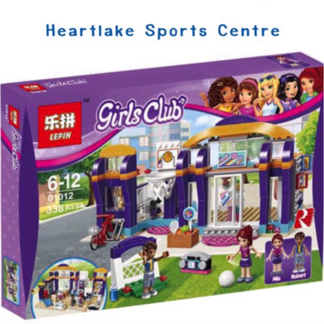 Lego Friend Lepin 01012 Trung tâm thể thao Heartlake