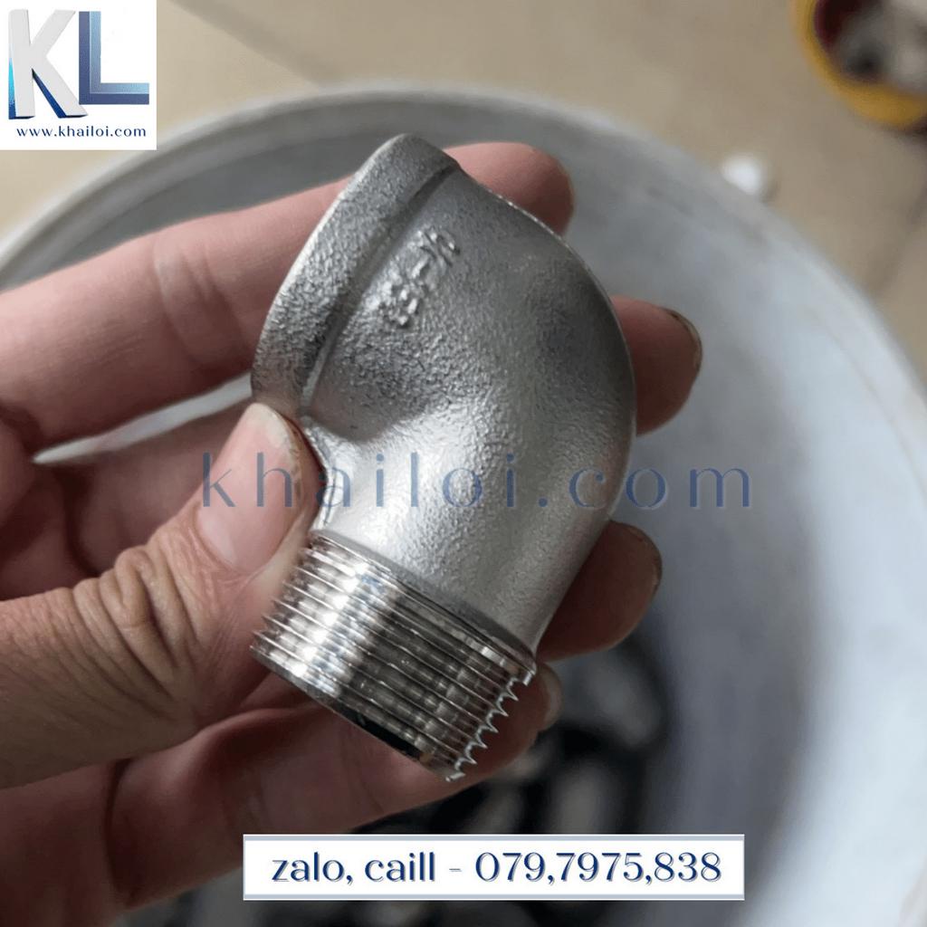 Co ren trong ren ngoài inox – Co điếu inox 304- Cong ren ngoài