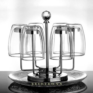 GIÁ ĐỂ CỐC BẰNG INOX