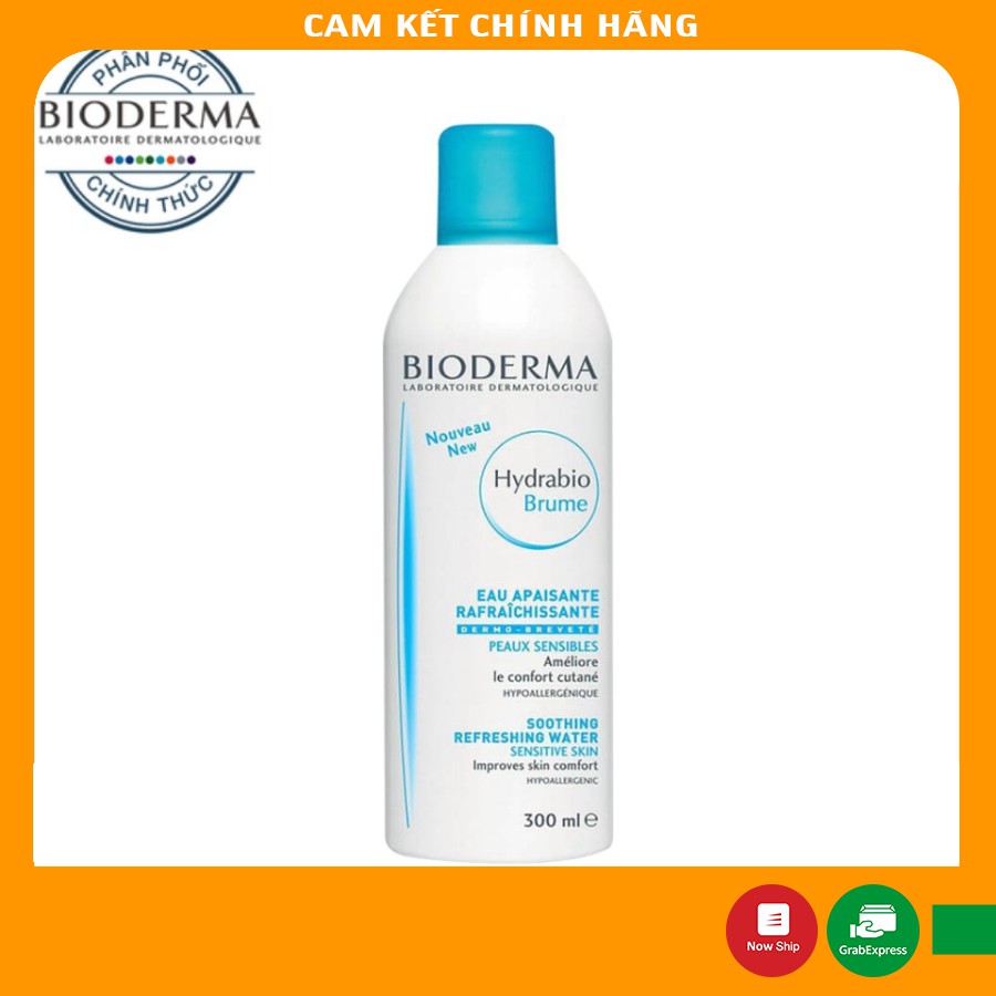 [CHUẨN AIR] Bioderma Hydra Brume 300ml - Xịt Khoáng Cho Da Nhạy Cảm