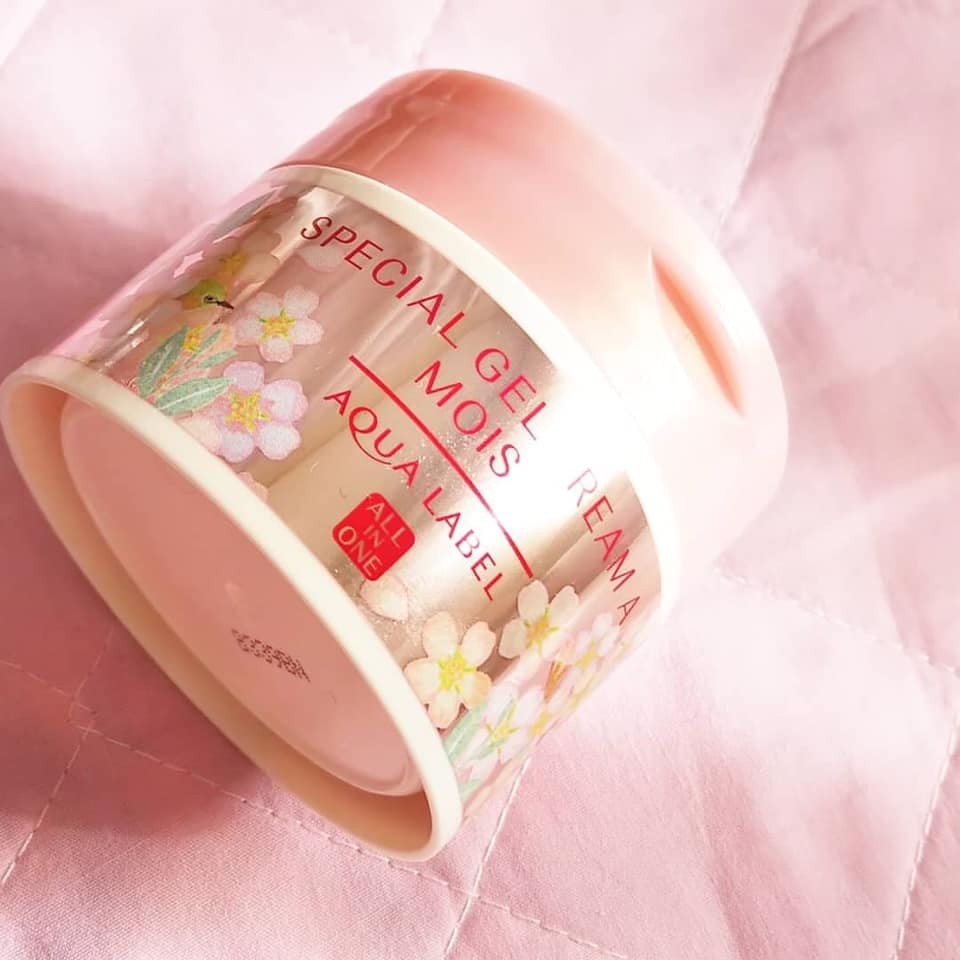 Kem Dưỡng Da Shiseido Aqualabel Special Gel Cream Moist All In One Sakura Limited Edition