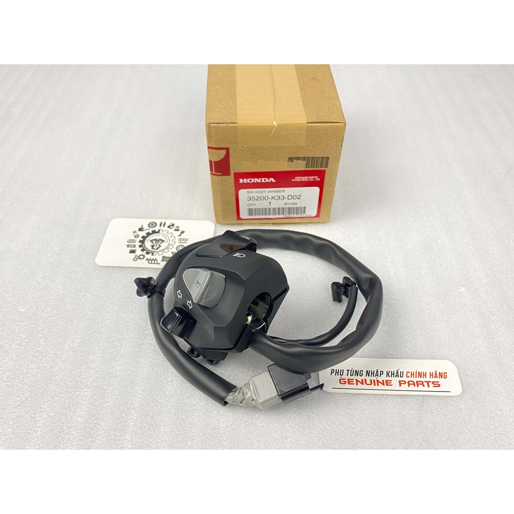 Cùm công tắc trái CBR 150, 300, 400 có Passing chính hãng Honda Indo