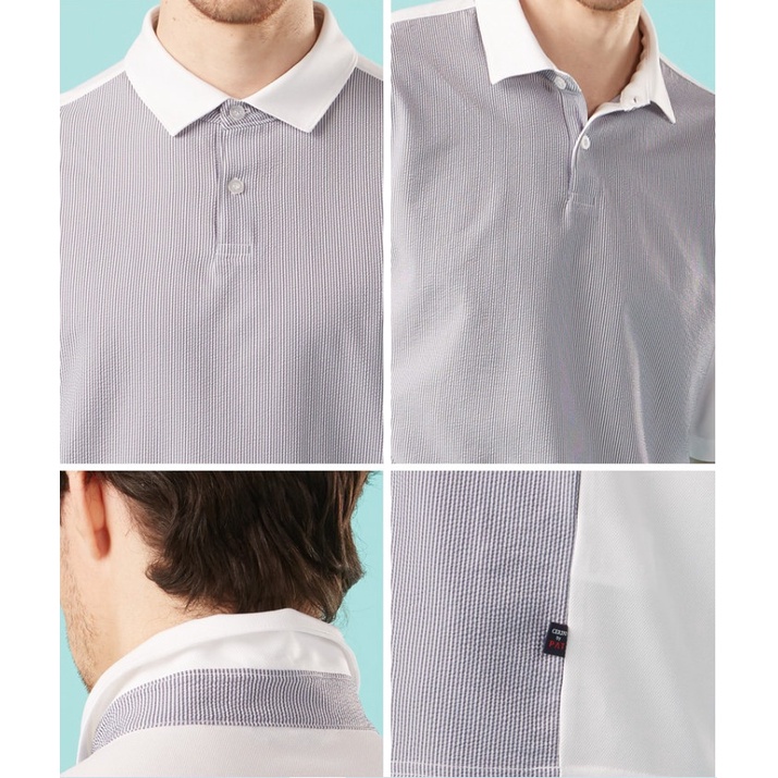 Áo thun có cổ nam xuất Hàn