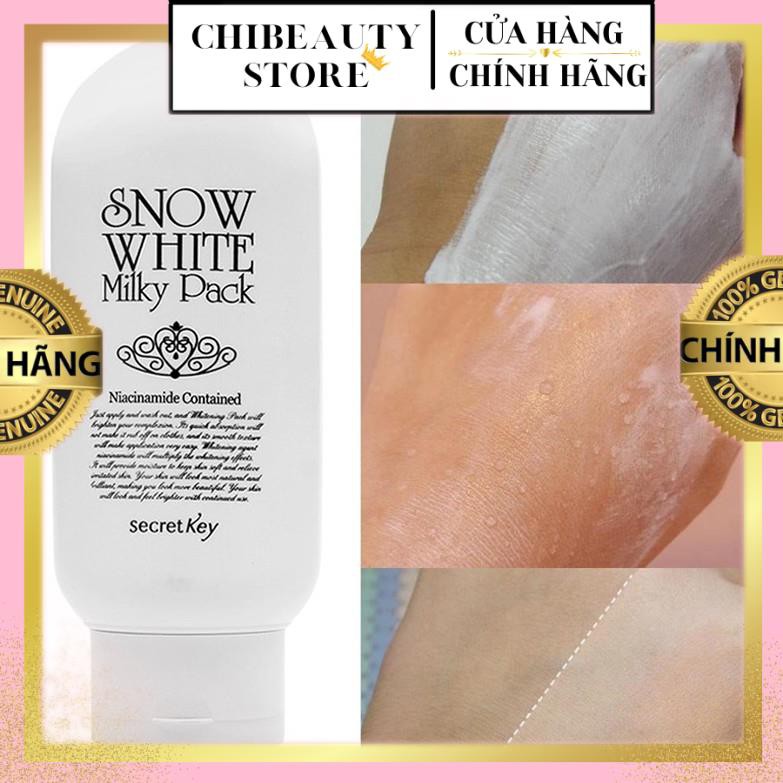 Kem Ủ Trắng Secret Key Snow White Milky Pack (200ml)