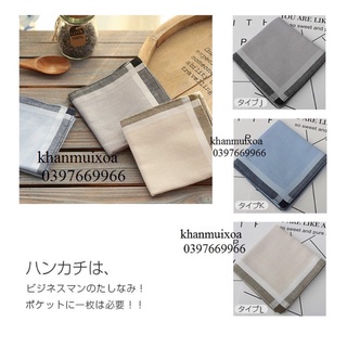 Khăn mùi xoa nam mềm đẹp