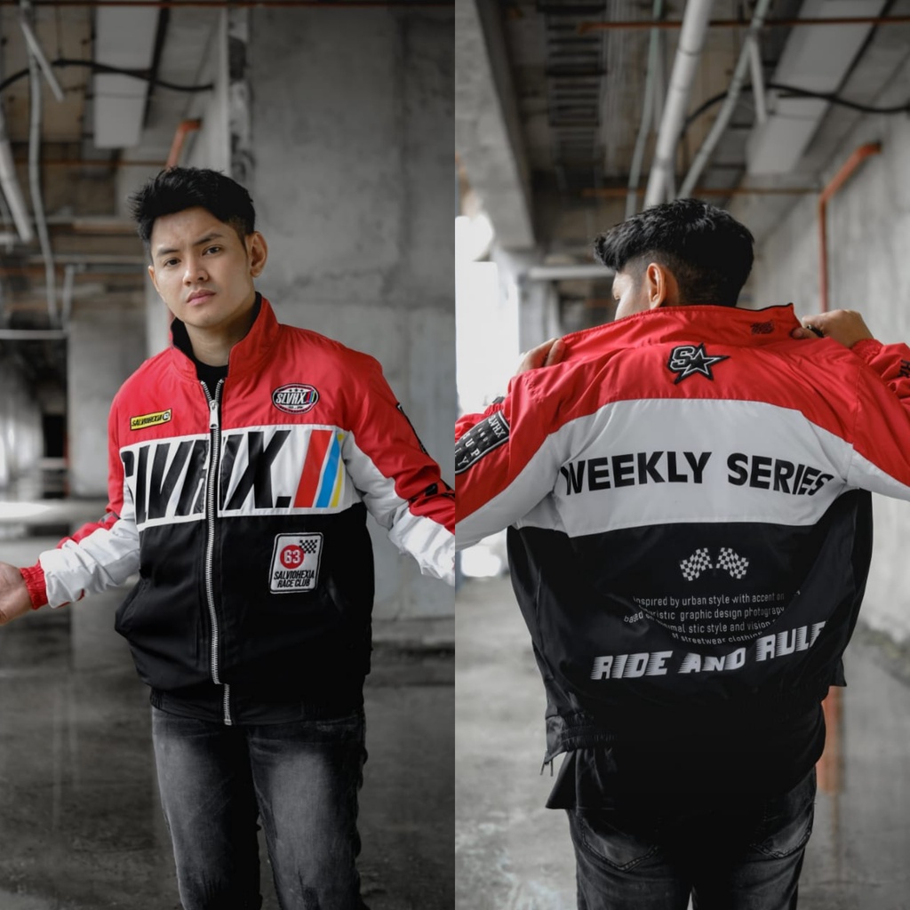 Áo Khoác Nam - Áo Khoác Nascar Vintage Chính Hãng Salvio Hexia - Racing Jackets - Áo Khoác Sunmori - Distro - Hexia