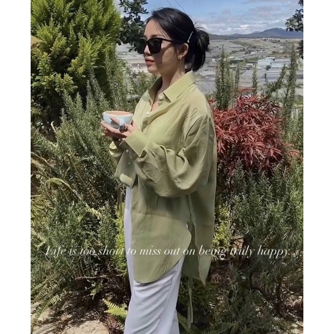 💋ÁO SƠMI KIỂU FORM RỘNG