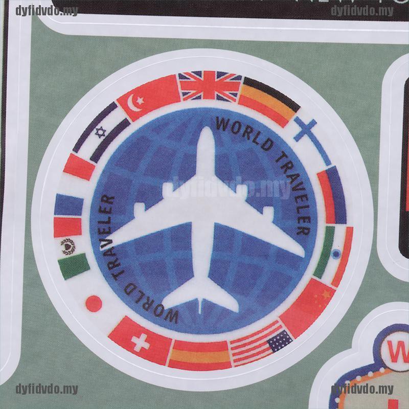 Hình Dán Retro Cho Laptop Macbook Mac Sticker Decal My