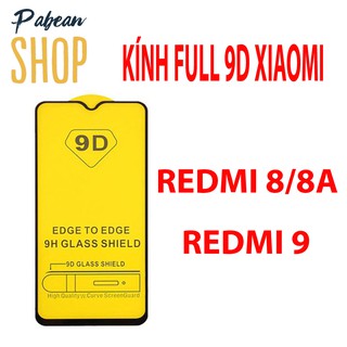 KÍNH CƯỜNG LỰC FULL MÀN 9D CHO XIAOMI REDMI 8 / 8A / 9