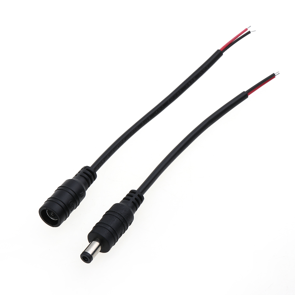 Set 1 / 5 Cặp Dây Cáp Nối Nguồn Dc 12v 5.5x2.1mm Chuyên Dụng