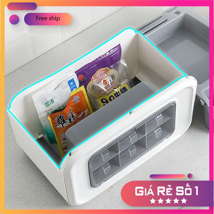 Kệ Đựng Gia Vị ⚡ 𝗙𝗥𝗘𝗘 𝗦𝗛𝗜𝗣 ⚡ Đồ Dùng Phòng Bếp Nhỏ Gọn, Tiện Lợi, Tiết Kiệm Tối Đa Không Gian màu sắc ngẫu nhiên | BigBuy360 - bigbuy360.vn