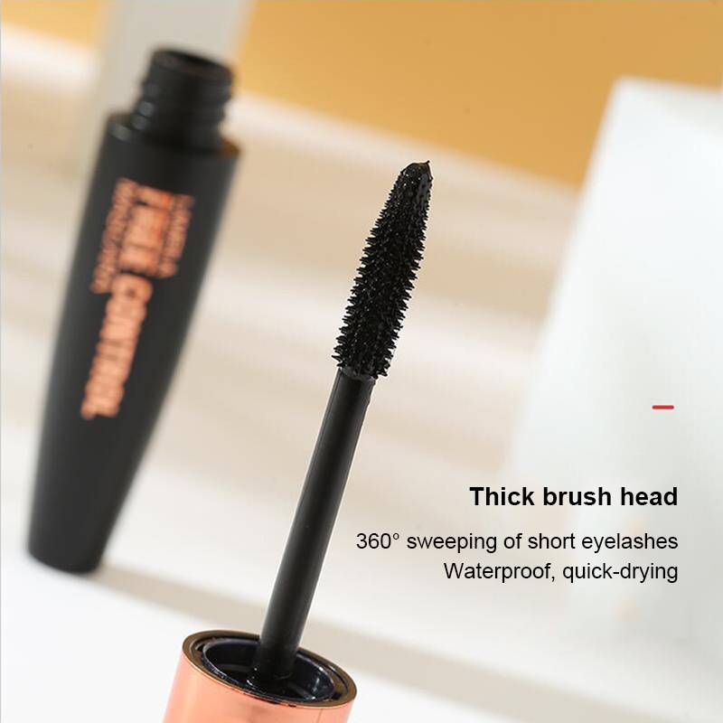 Mascara Lameila làm dày và cong mi chống nước nhanh khô 9g