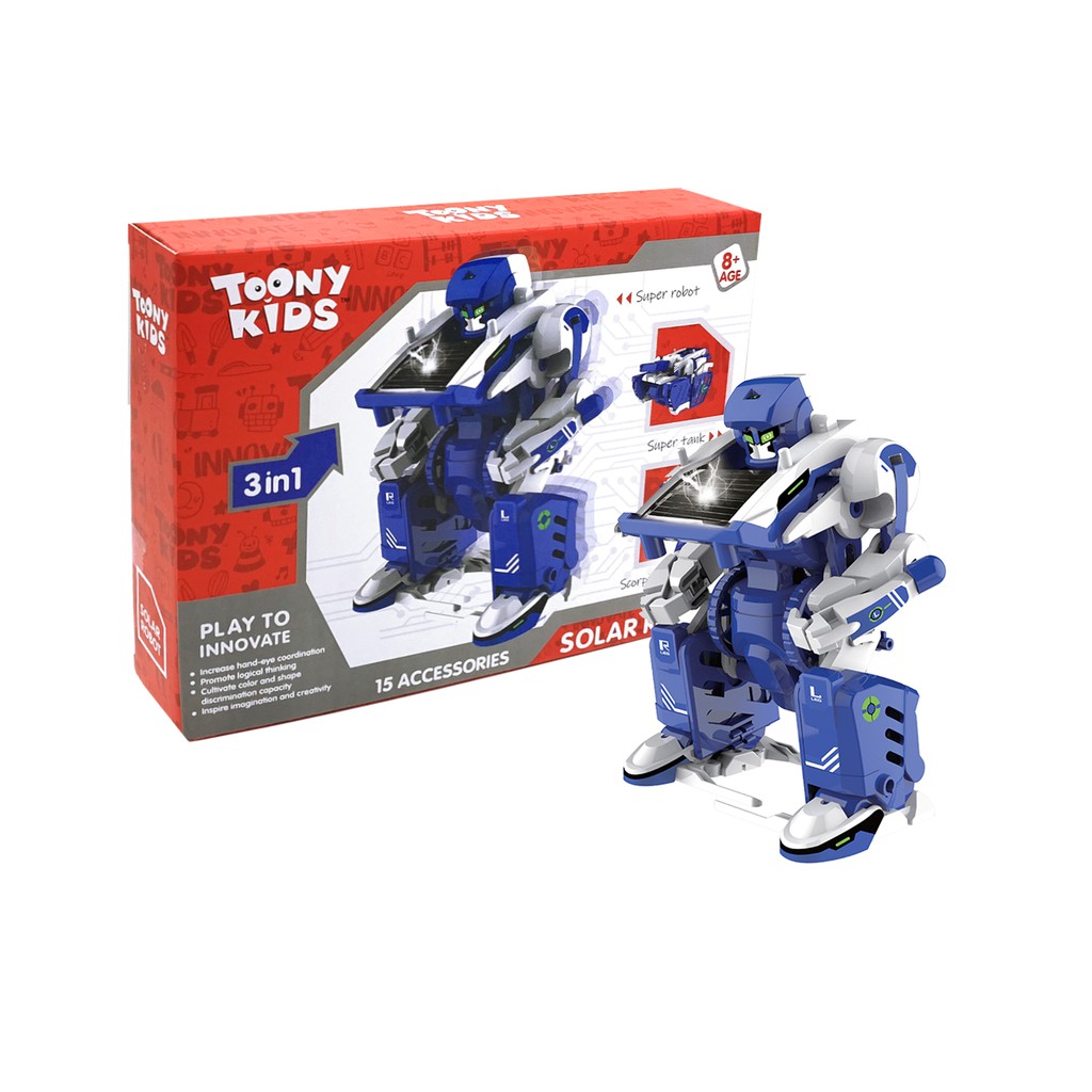 TOONY KIDS - ROBOT BIẾN HÌNH - SOLAR ROBOT