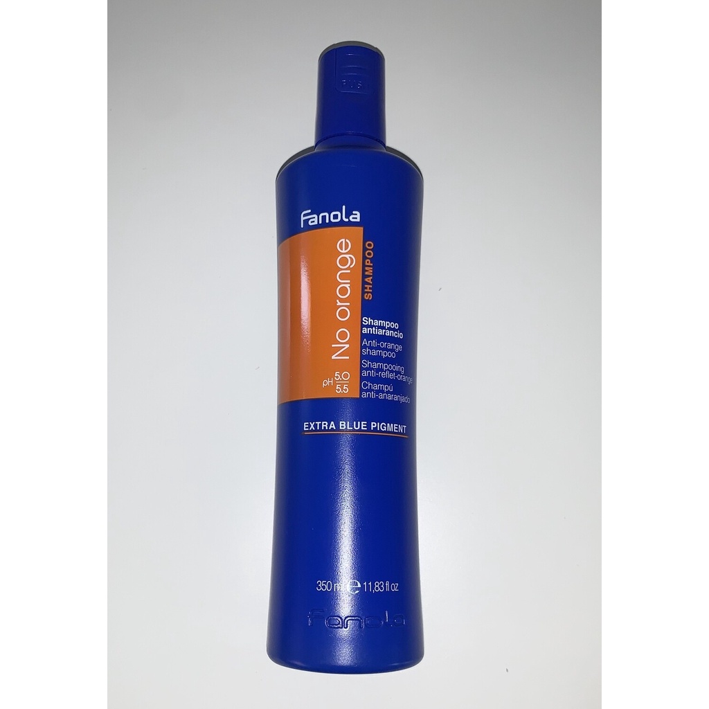 Dầu gội khử cam Fanola No Orange Extra Blue Pigment Shampoo 350ml