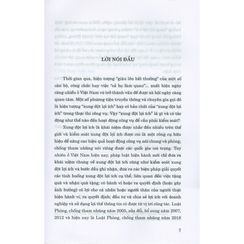 Sách - Kiểm Soát Xung Đột Lợi Ích Nhóm Trong Hoạt Động Công Vụ Nhằm Phòng Ngừa Tham Nhũng Ở Việt Nam Hiện Nay | BigBuy360 - bigbuy360.vn