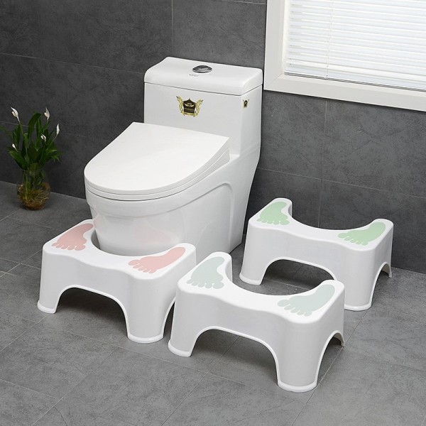 Ghế kê chân toilet chống táo bón, đi vệ sinh đúng cách, tốt cho sức khỏe