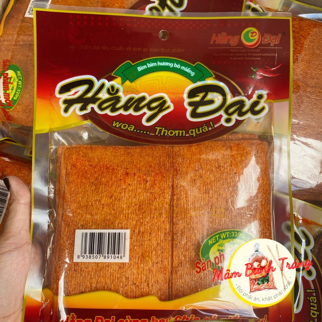 Bim bim hương bò miếng Hằng Đại món ăn vặt tuổi thơ bò miếng mới hương vị mới thơm ngon - 04100098