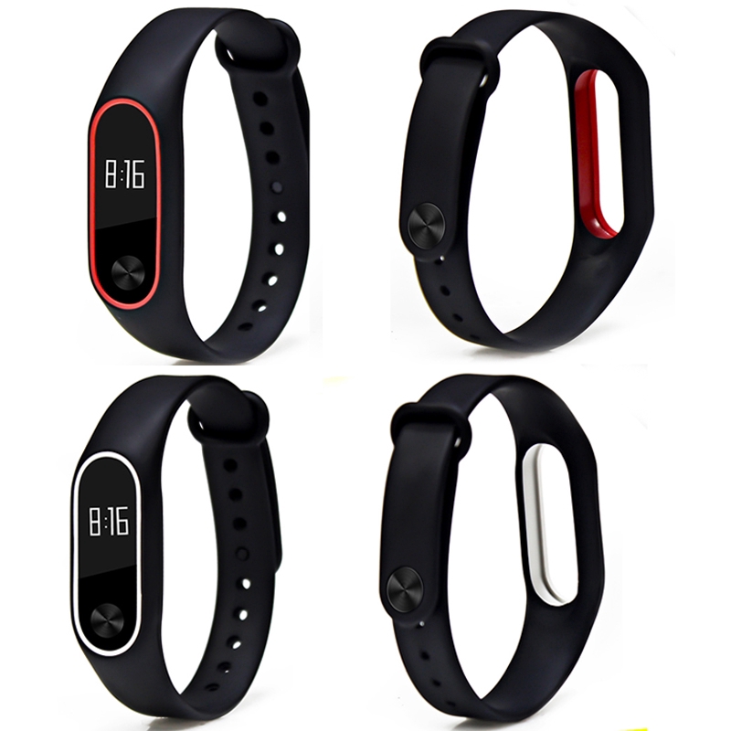 Replacement Wrist Strap For Xiaomi mi band 3 &amp; 4,  Silicone Sport Strap Bracelet for Miband