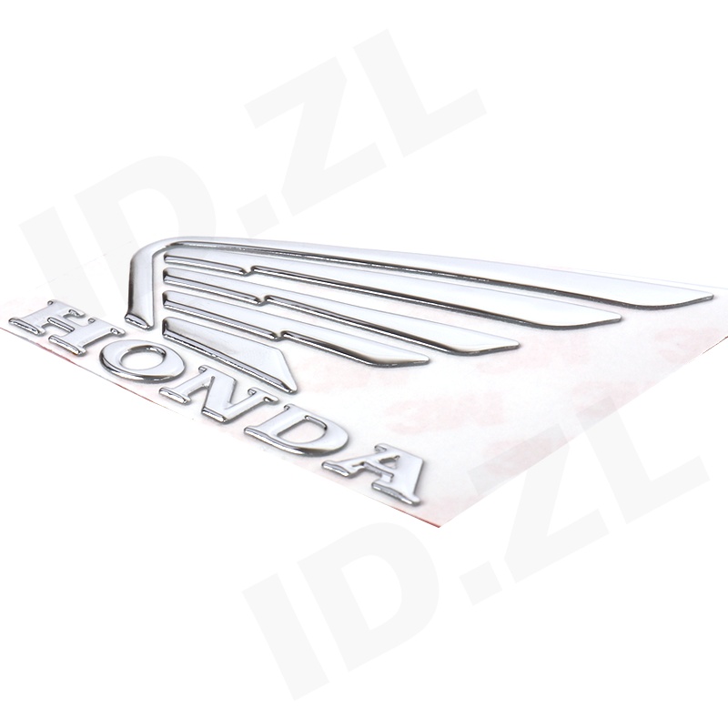 Logo 3D Bằng Cao Su Mềm Dán Trang Trí Xe Mô Tô Honda