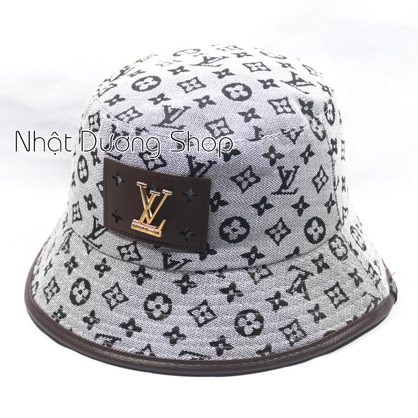 Mũ Bucket, Nón Bucket Tai Bèo có mặt da gắn mặt sắt nổi bật- Vải Cotton cao cấp phù hợp cả nam và nữ.