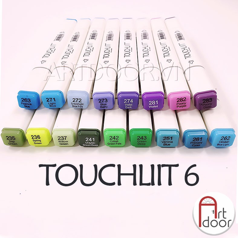 [ARTDOOR] Bút Marker TOUCHLIIT Lẻ (từ 235~293)