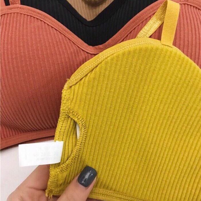 Áo ngực bra gân tăm ốc cho nữ dưới 60kg