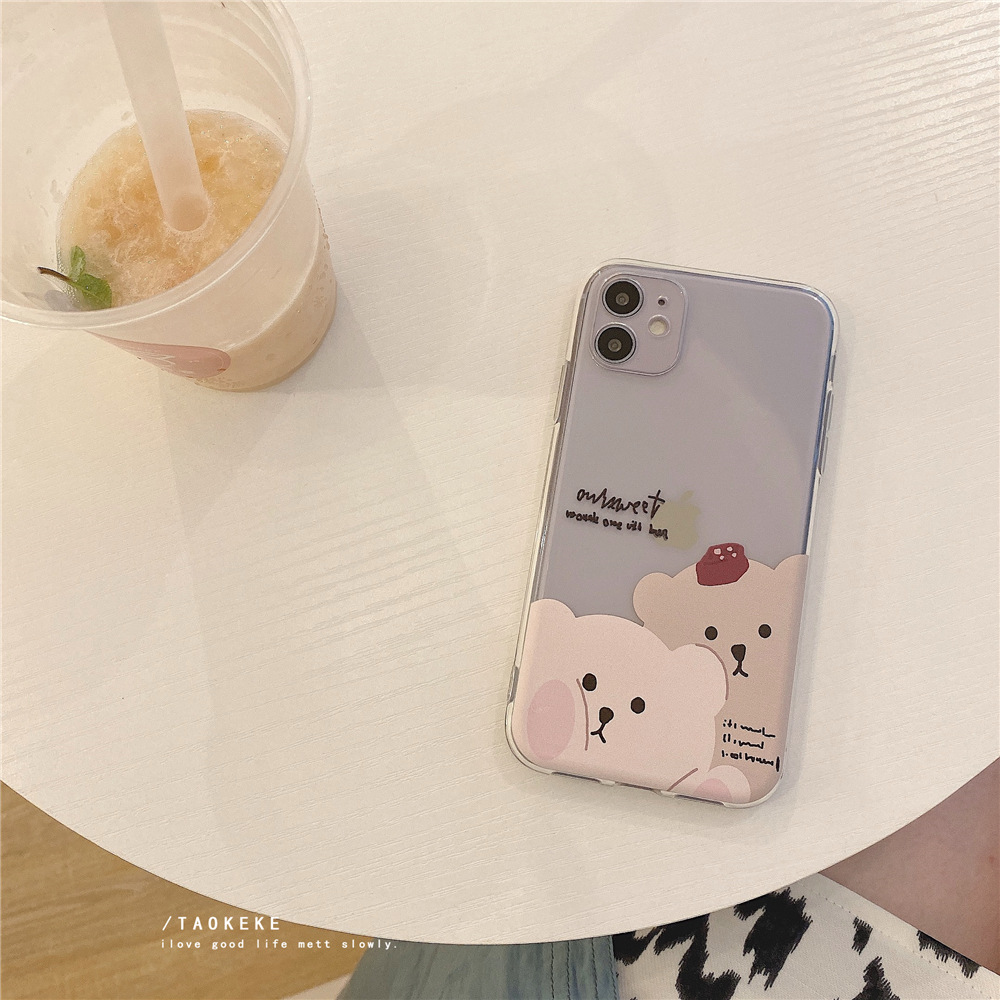 Ốp điện thoại in hình độc đáo cho iphone Lens bear 6/6plus/6s/6s plus/6/7/7plus/8/8plus/x/xs/xs max/11/11 pro/11 promax/12pro/12promax/12mini/12