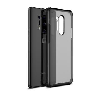 UFlaxe OnePlus 8 Pro bumper case Ultra thin shockproof hard cover Phone case Transparent matte 02HJ