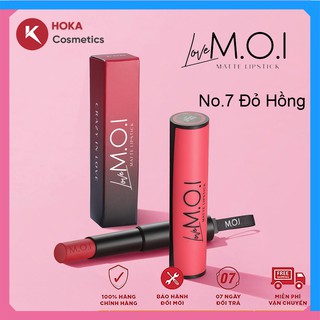 [ĐỎ HỒNG] Son Thỏi LOVE M.O.I SPECIAL EDITION Son Môi Hồ Ngọc hà - Mỹ Phẩm M.O.I 2020 Đủ 12 Màu - Hàng Chính Hãng
