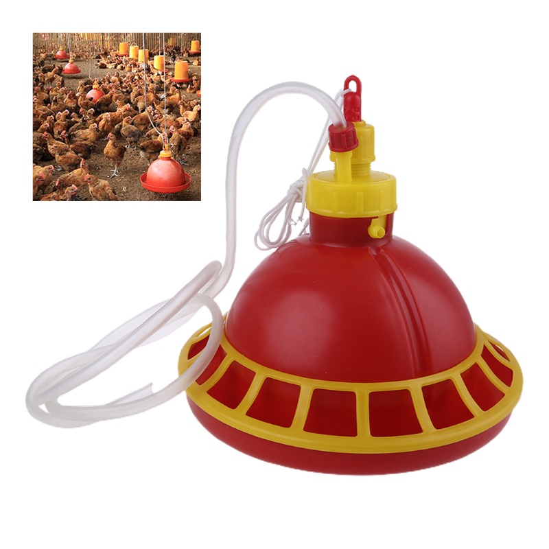 Dụng Cụ Cho Gà Uống Nước Bằng Nhựa Bền Dạng Treo Dễ Vệ Sinh