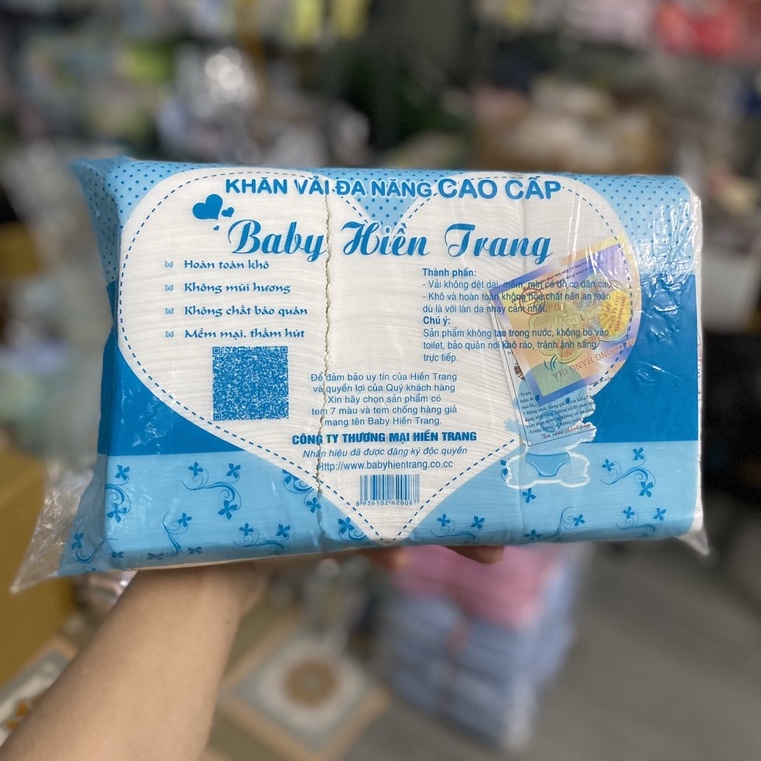 Khăn khô đa năng baby Hiền Trang mẫu mới (sỉ, lẻ)