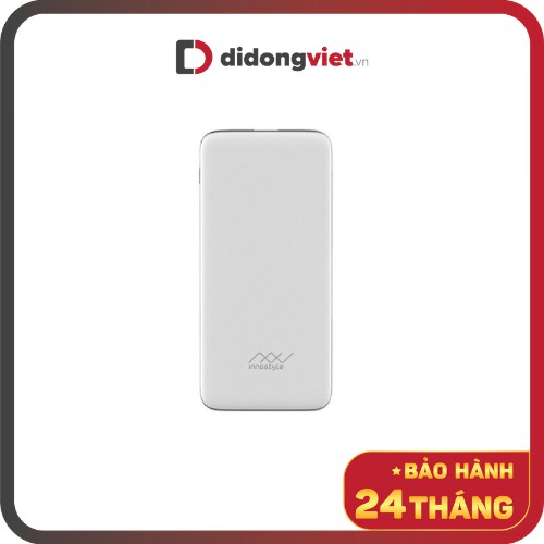 Pin sạc dự phòng Innostyle Powergo 10.000mAh - TẶNG VOUCHER GIẢM 50K