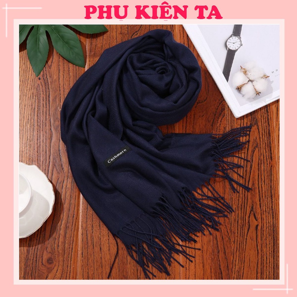 Khăn quàng Cashmere phong cách Hàn Quốc