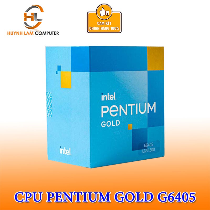 CPU Intel Pentium G6405 4.1GHz 4MB cache socket 1200 chính hãng Viết Sơn phân phối