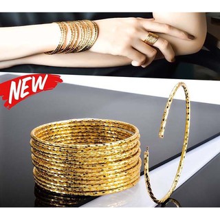 vòng tay nữ ximen vòng tuần 7 chiếc bản nhỏ khóa chốt