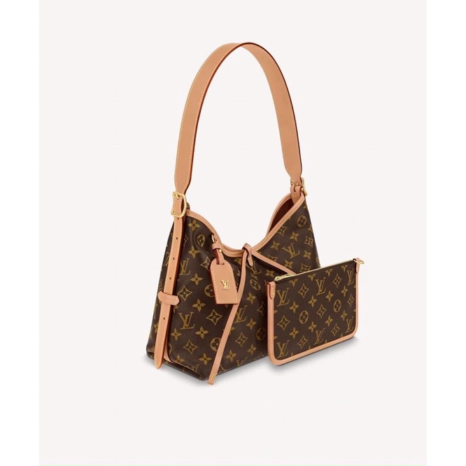 M46203 CARRYALL PM ❌HOA MONOGRAM MỀM MƯƠT, ÓNG LOẠI ĐẸP, QUAI MÀU VÀNG ĐÃ NGẢ MÀU MẬT ONG ❌ size : 29x 24 x 12 CM FULLBO