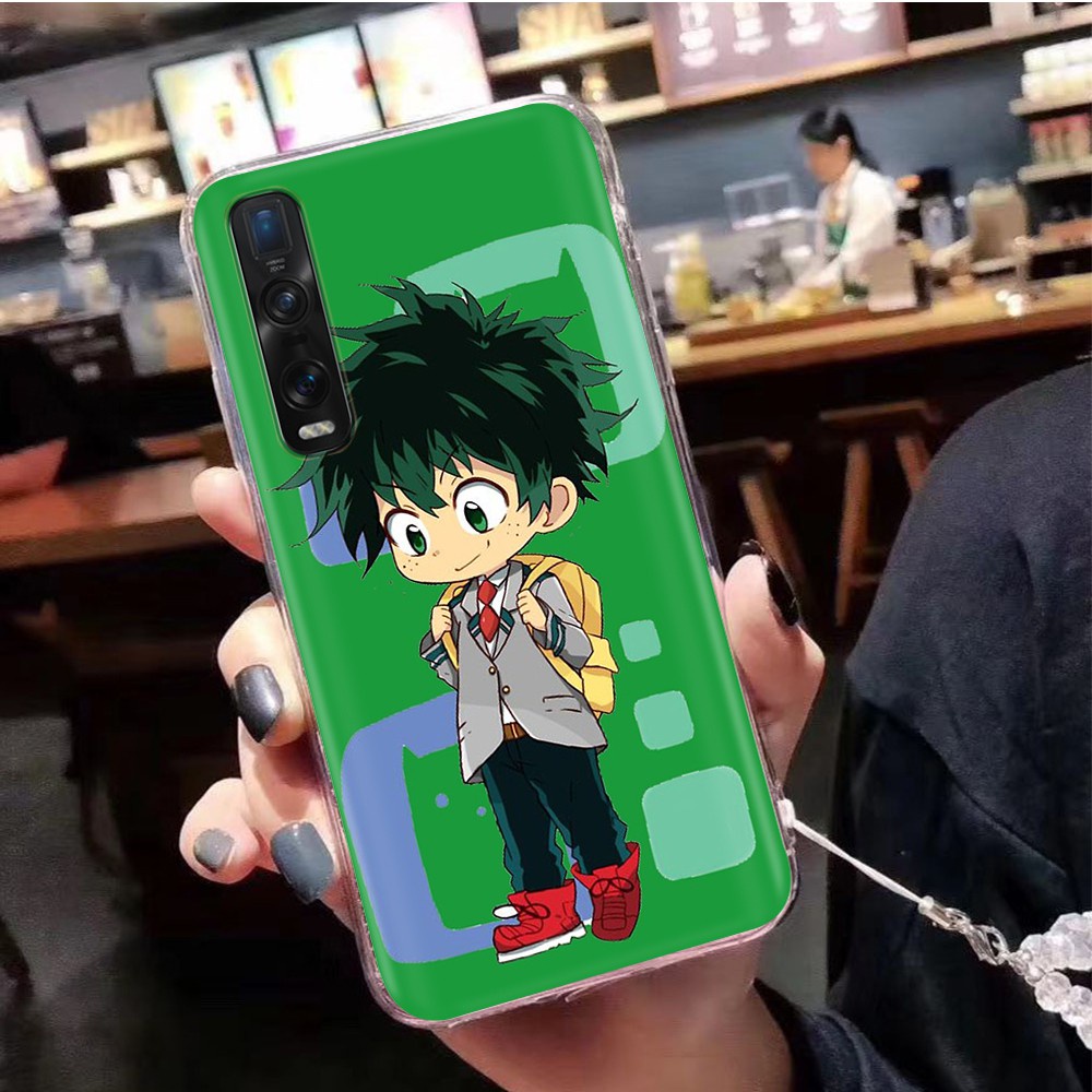 AT55 Izuku Midoriya Transparent Case Casing ASUS Zenfone 6 6Z 5 5Z 3 Zoom Live L1 ROG Phone Strix II 7 Pro