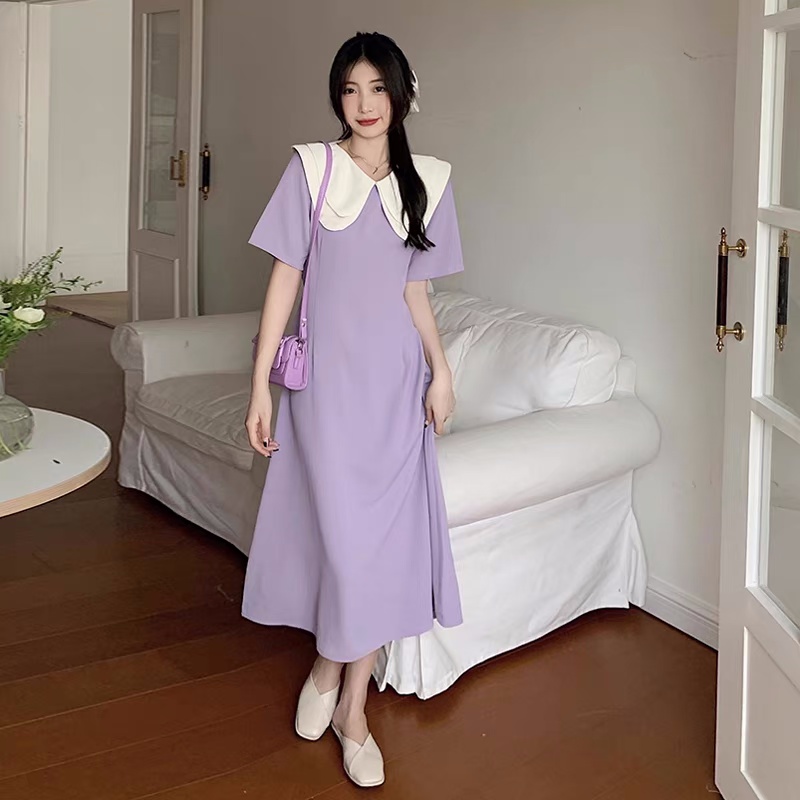 Váy Chữ A Cổ Sen Eclipse Clothing Thiết Kế Thanh Lịch Che Khuyết Điểm Xinh Xắn Dễ Thương Cho Nàng - Phong Cách Tiểu Thư