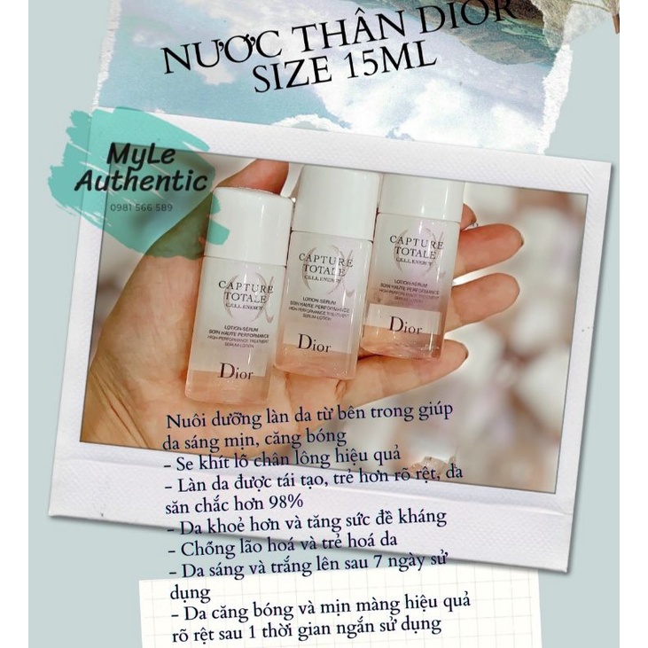 NƯỚC THẦN TRẺ HÓA DIOR CELL ENERGY THE LOTION SERUM