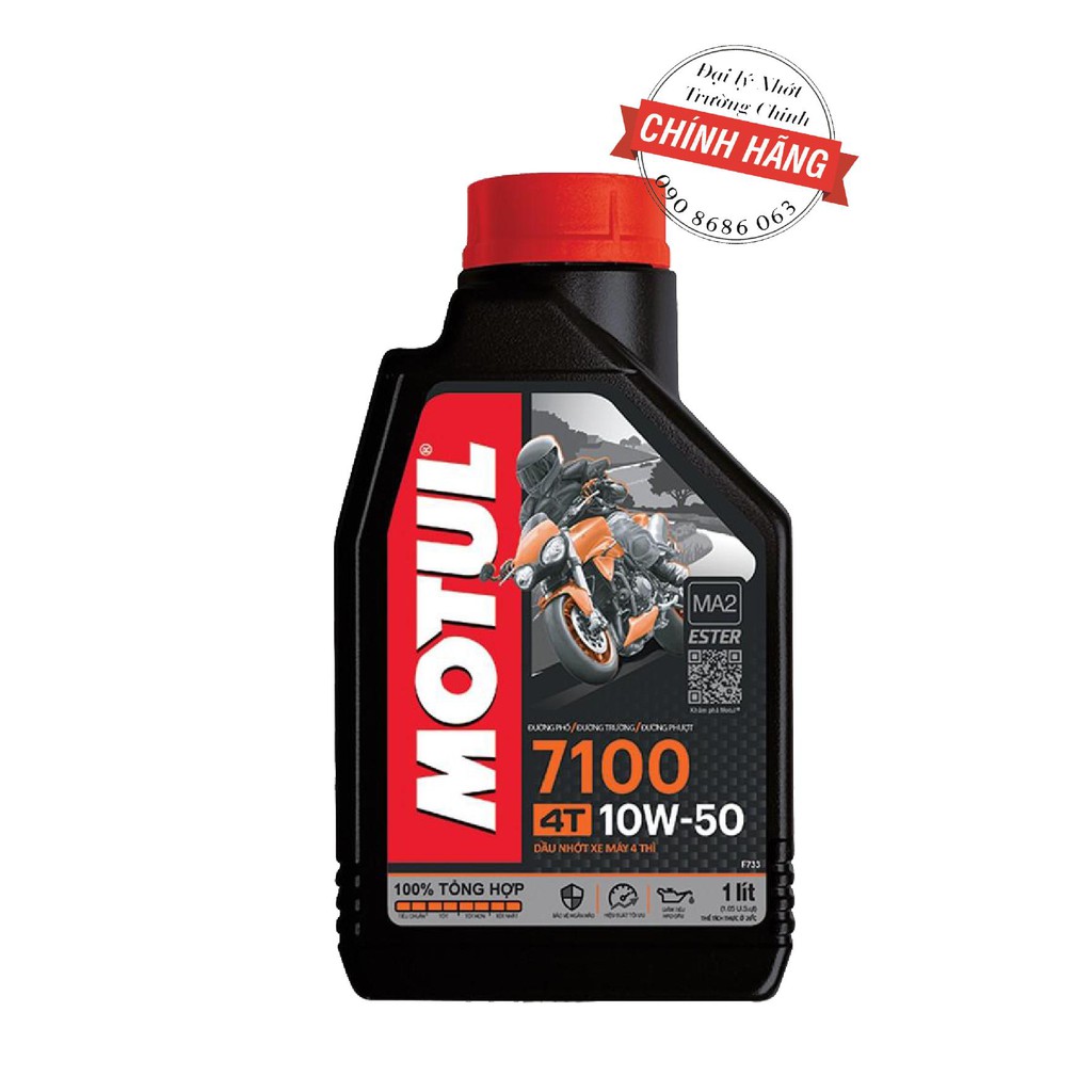 NHỚT MOTUL 7100 4T 10W50 DÀNH CHO XE SỐ