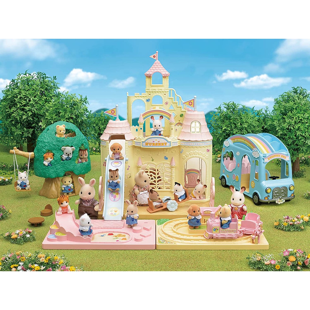 Đồ Chơi Sylvanian Families Lâu Đài Nhà Trẻ Baby Castle Nursery