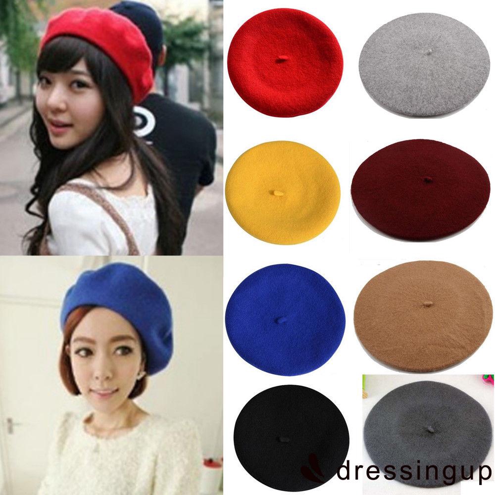Nón Beret Phong Cách Vintage Thời Trang Cho Nữ