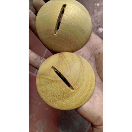 1 đôi] Nắp sáo diều CNC D15-D75 gỗ mít